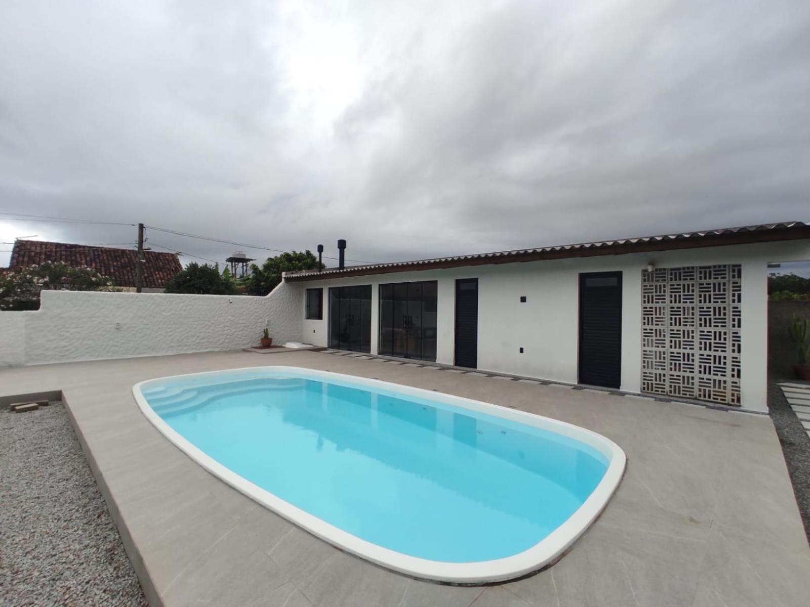 Casas Do Manezinho Com Piscina Villa Guarda do Embau Ngoại thất bức ảnh